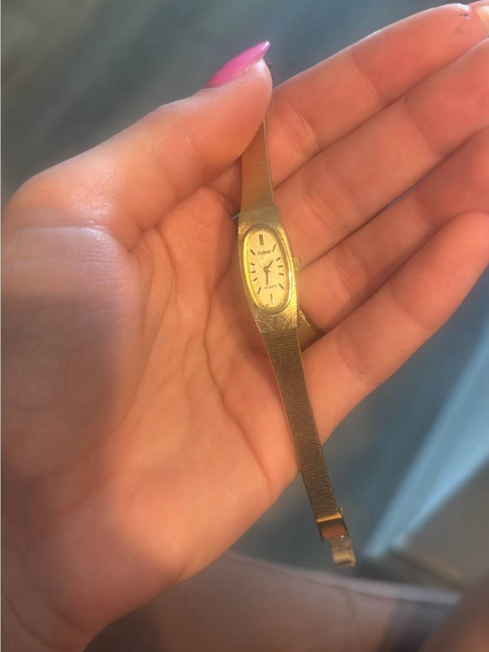 Vintage Pulsar Watch Real Gold